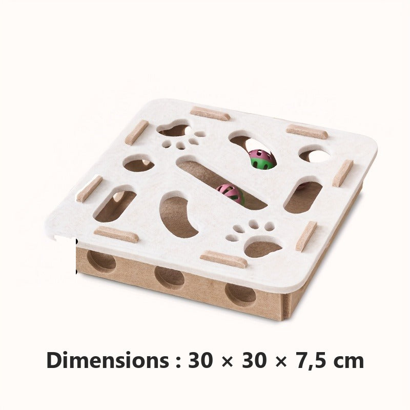 Kit Hiver Cocooning pour chat – hamac de fenêtre, tapis autochauffant et jeu en feutre